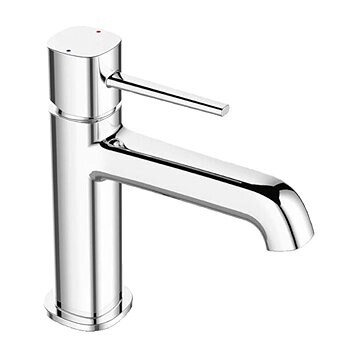 Laveo Pola stojanová umývadlová batéria s výpustom, chróm (BAP_022D)