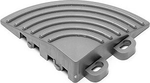 Escape6 Rohový díl k podlaze SORG, 6 cm, 4 ks, šedý