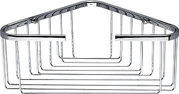 Nimco Polica do kúpeľne a sprchy drôtená rohová – kov Open OP-107-26