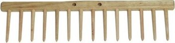 JAD TOOLS Hrable drevené, 14 zubov, bez násady