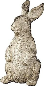 LENE BJERRE Serafina Stojací zajko zlatý, 11 cm