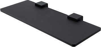 Nimco Police do kúpeľne a sprchy 30 cm – plexisklo čierna Kibo Ki-X330-C-90