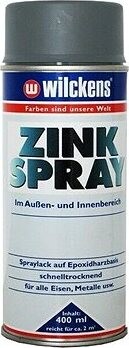 Wilckens Zinková farba v spreji – Zinkspray matný 400 ml