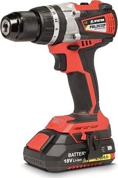 Vŕtačka aku PBL 2034 PIKF, 18 V, bezuhlíková, 4 Ah, 2 batérie Li-Ion, kufor, STAYER