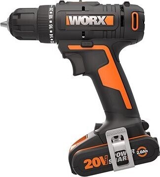 WORX Vŕtačka AKU 20V 30 Nm WX100 (1× 2 Ah)