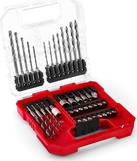 EINHELL L-CASE Súprava najpoužívanejších bitov a vrtákov, 40 ks, 49109053