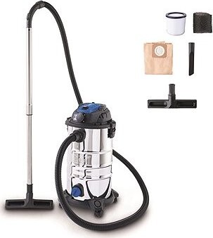 SCHEPPACH Priemyselný vysávač na suché / mokré vysávanie 30 l, VC 30P-GL