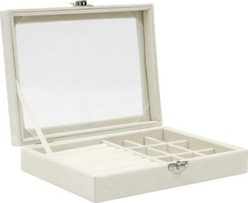 CMP Filcová šperkovnica biela