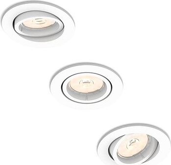 Philips – SADA 3× Podhľadové svietidlo 3× GU10/5,5 W/230 V