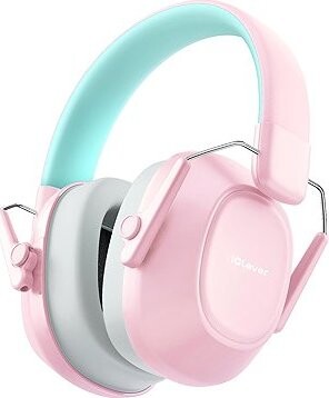 iClever Noise Cancelling Ear Muffs for Kids IC-EM01 Pink-Green