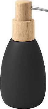 Spirella Dávkovač mydla SVEN, polyresin, drevo, 260 ml, čierny