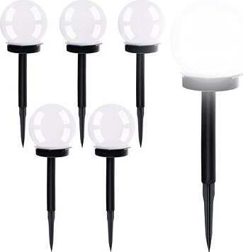 Gardlov 23562 záhradná solárna lampa guľa 9 cm, IP44, 6 ks