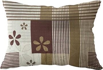 Kaptan Povlak na polštář Hnědé čáry, 70 × 90 cm