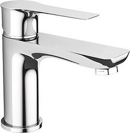 Laveo Raila stojanová umývadlová batéria s výpustom, chróm (BLL_022D)