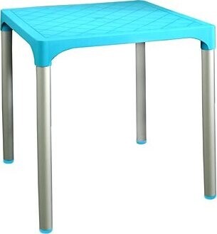 MEGA PLAST Stôl záhradný VIVA 72 cm, tyrkysový