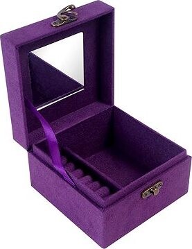 Aga Šperkovnica 12,2 × 12,2 × 8,5 cm fialová