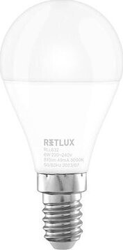 RETLUX RLL 632 G45 E14 miniG 6 W WW D