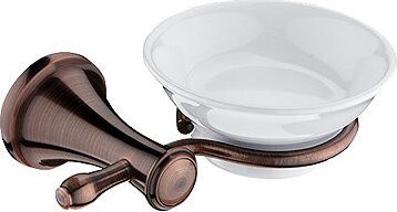 Nimco Mydlovnička Lada staromosadz – držiak na mydlo mosadz keramika LA 19059K-80