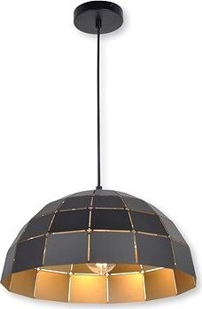 Top Light Apolo 40C – Luster na lanku 1× E27/40 W/230 V zlatá/čierna