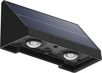 Luxera Prezent Muse LED 2× 0,3 W, Solárne nástenné záhradné svietidlo