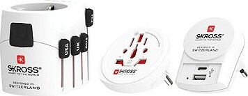 SKROSS PRO + USB AC30PD, univerzálny, uzemnený