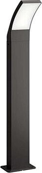 Signify Commercial Splay vonkajšie stĺpikové LED svietidlo, 1× 12 W, 1200 lm, 4000 K, 96 cm, IP44, antracit