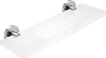 Nimco Polica do kúpeľne a sprchy 40 cm – plexisklo kov Unix UNM-X340-10