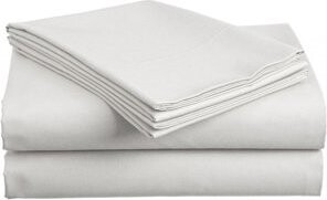 TEXTILOMANIE Bavlnená prestieradlo s gumou Standard 90 × 200 cm, biele