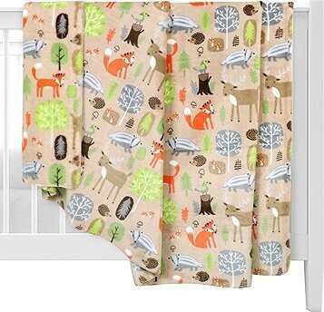 BELLATEX Ella 2513/133 100 × 150 cm, lesné zvieratká