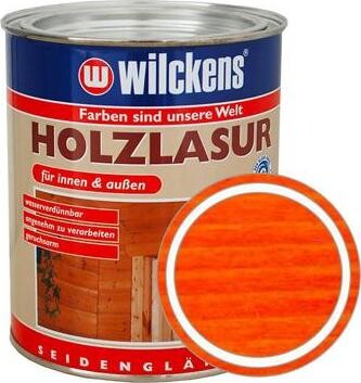 Wilckens Nemecká vodouriediteľná lazúra, Holzlasur 750 ml, WI.11781600050