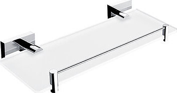 Nimco Polica do kúpeľne a sprchy 30 cm s ohrádkou – bez vŕtania Keira KE-22091BX-30-26