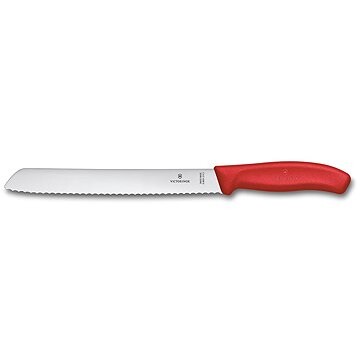 Victorinox Swiss Classic nôž na pečivo 21 cm červený