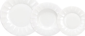 Andrea Fontebasso QUEEN BIANCO Jedálenská súprava 18 ks