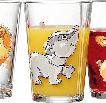 Pohár " Lesné zvieratká" 3 ks, 200 ml