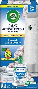 AIR WICK Active Fresh Bielizeň a biela orchidea 228 ml