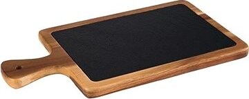 APS Servírovacia doska 24 × 18 cm, drevo/bridlica