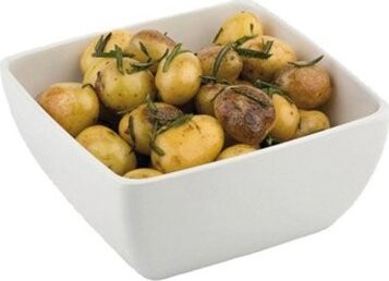 APS Miska hranatá melamín Pure 140 ml, biela