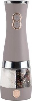 BERLINGERHAUS Mlýnek na pepř a sůl elektrický, 2 v 1, Taupe collection