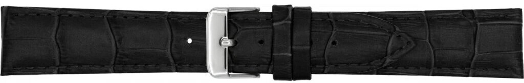 A-NIS Polstrovaný řemínek s motivem aligátora AK1306.01 24 mm