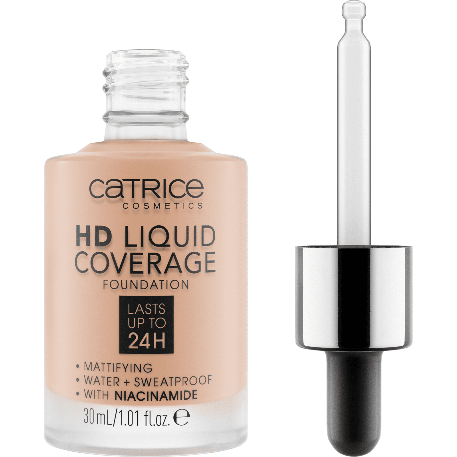 Catrice Tekutý make-up HD Liquid Coverage (Foundation) 30 ml 020