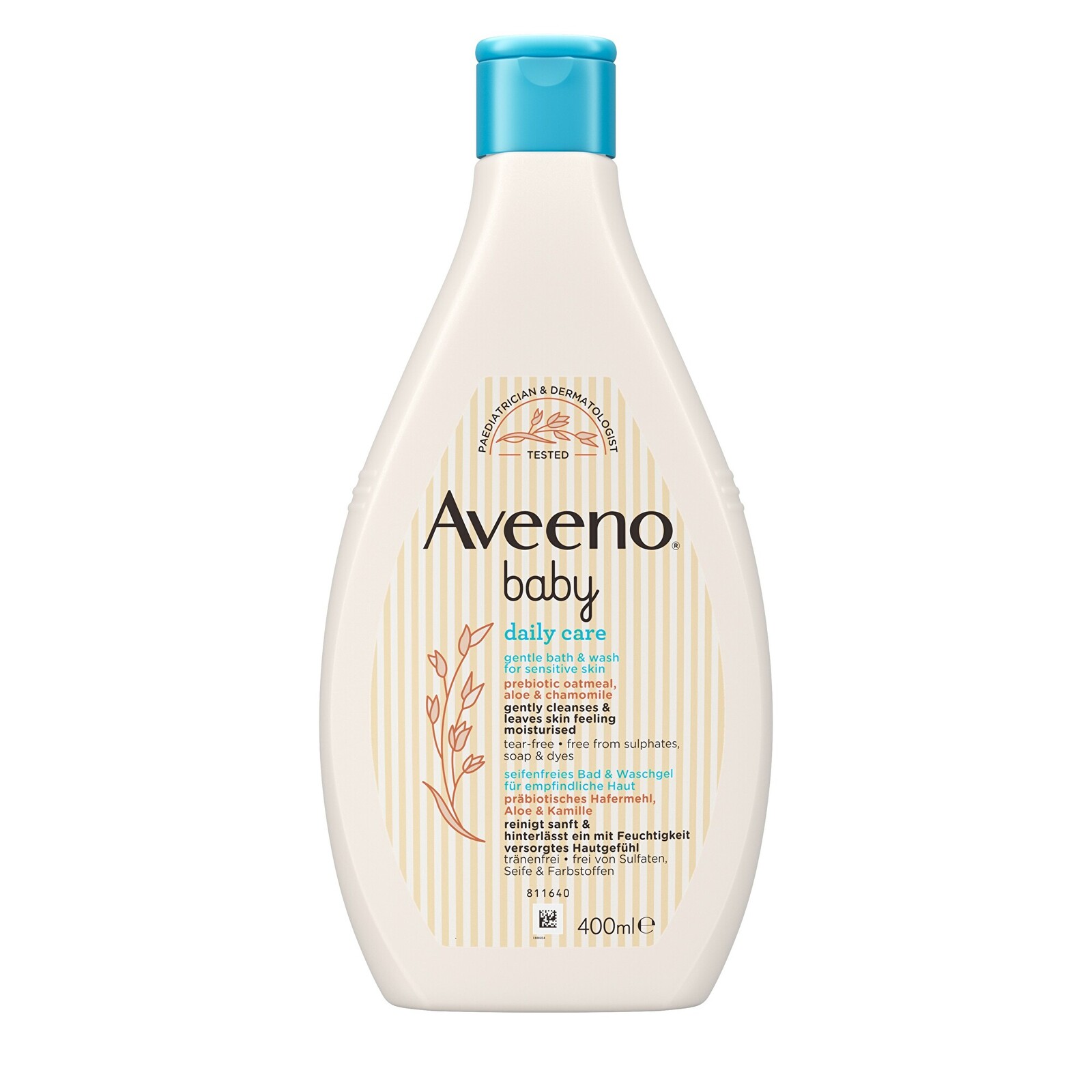 Aveeno Jemný kúpeľ & umývací gél Baby Daily Care (Gentle & Bath Wash) 400 ml