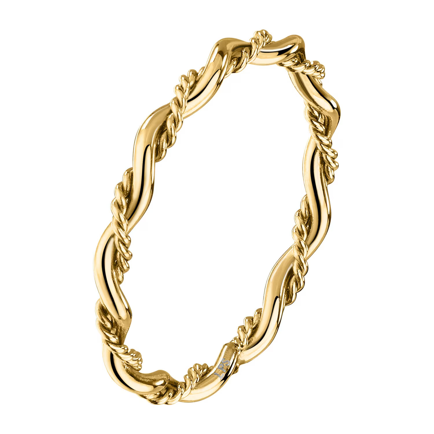 La Petite Story Elegantný pozlátený prsteň Ring LPS03AVV1201 52 mm