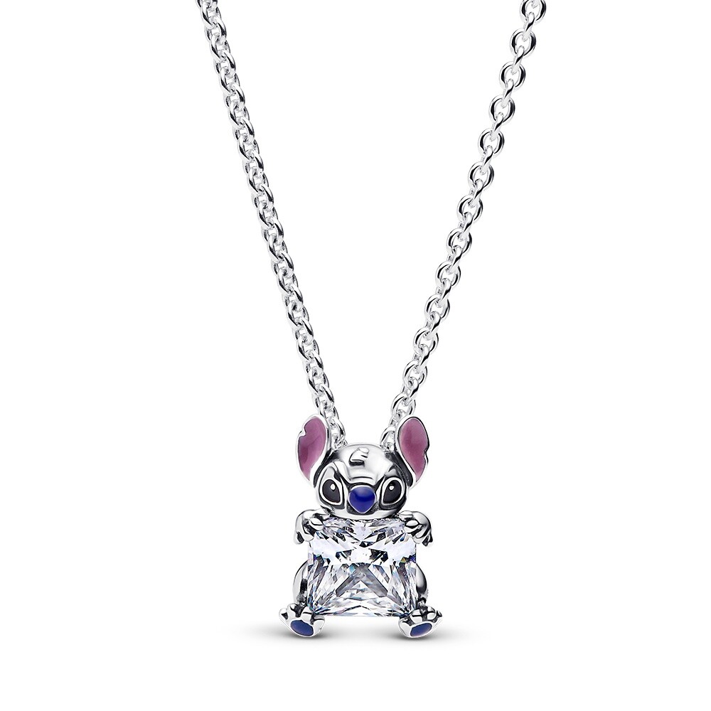 Pandora Strieborný náhrdelník Disney Stitch 393743C01-45