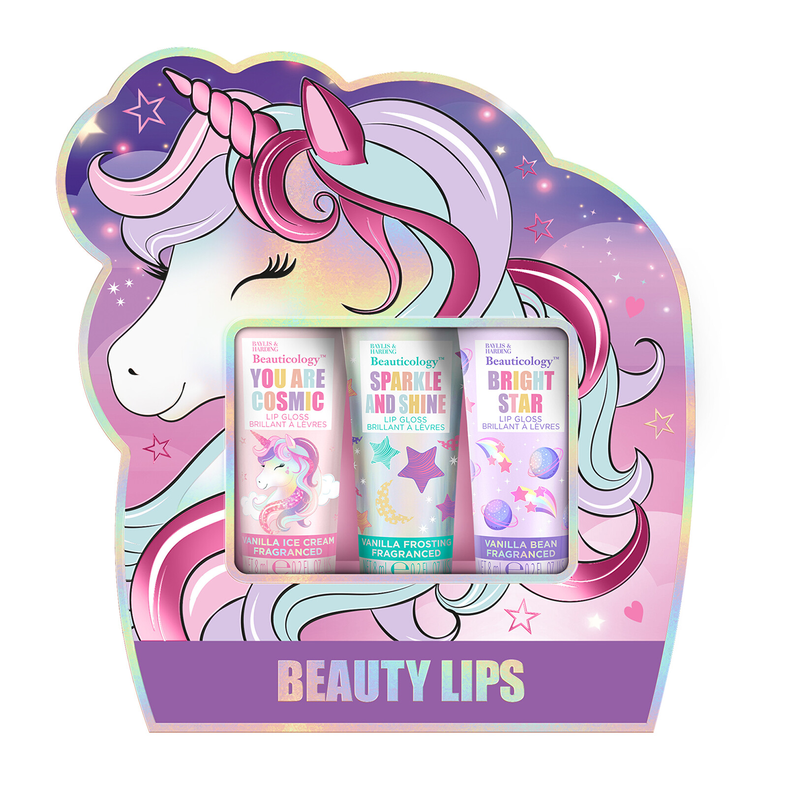 Baylis & Harding Darčeková sada Jednorožec 3 x 8 g