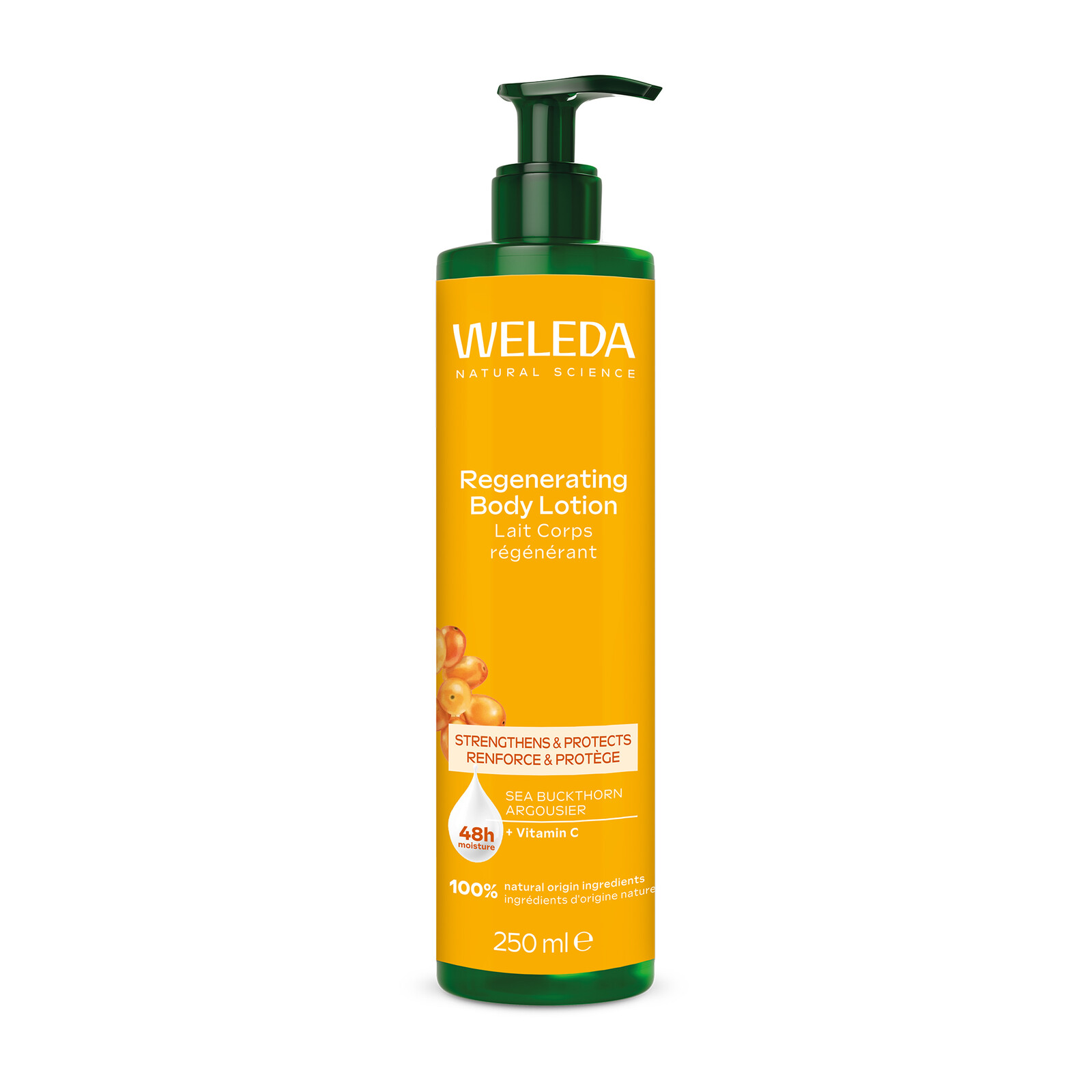 Weleda Rakytníkové regeneračné telové mlieko (Regenerating Body Lotion) 250 ml