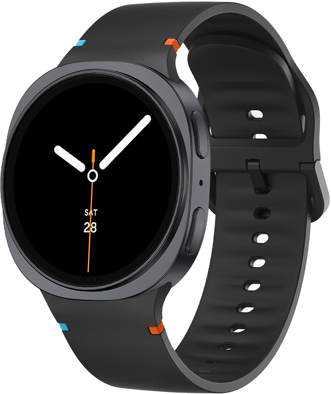4wrist Silikonový řemínek pro Samsung Galaxy Watch8 - Černý