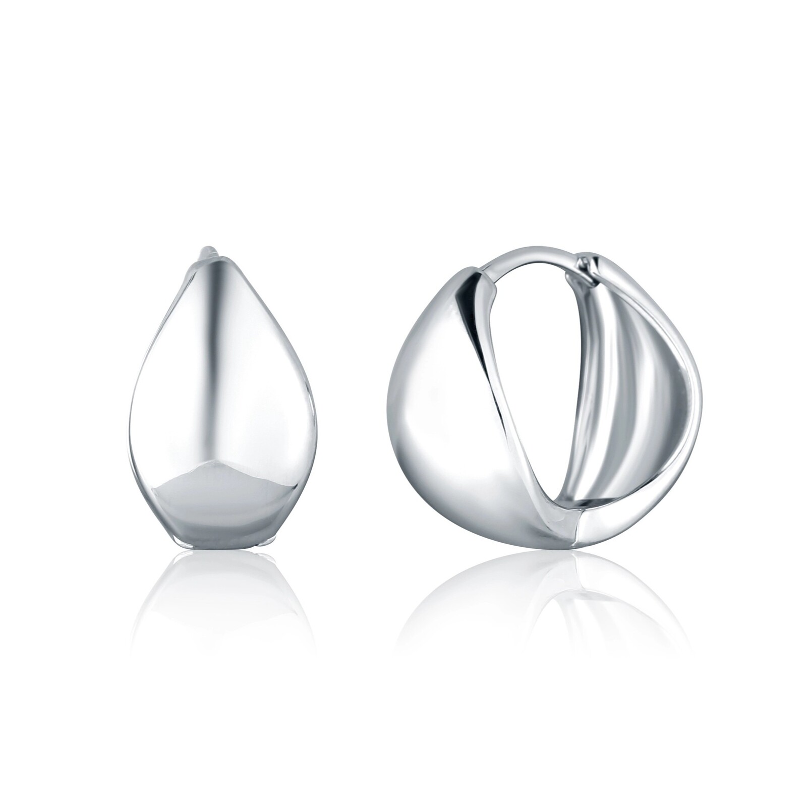 JVD Strieborné kruhové náušnice SVLE2899X610000