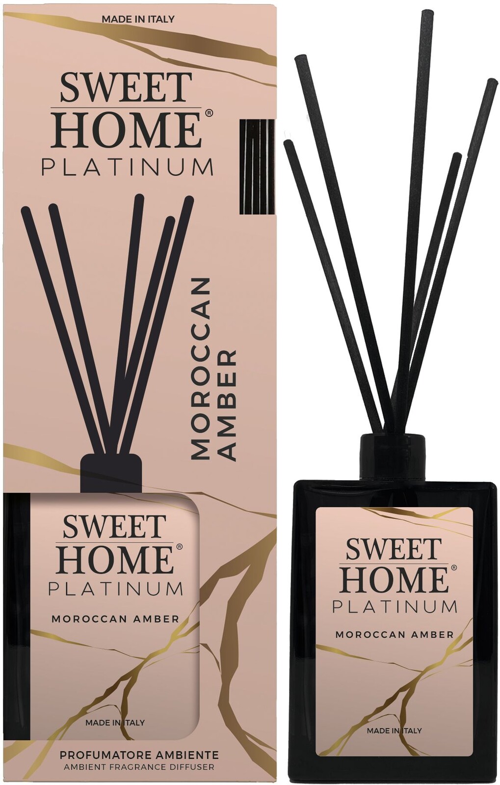 Sweet Home Collection Aróma difuzér Moroccan Amber 500 ml