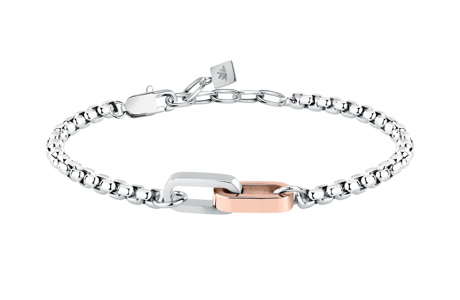 Morellato Minimalistický bicolor náramok pre mužov Motown SABY13