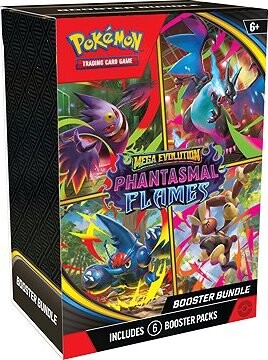 Pokémon TCG: ME02 Phantasmal Flames - Booster Bundle